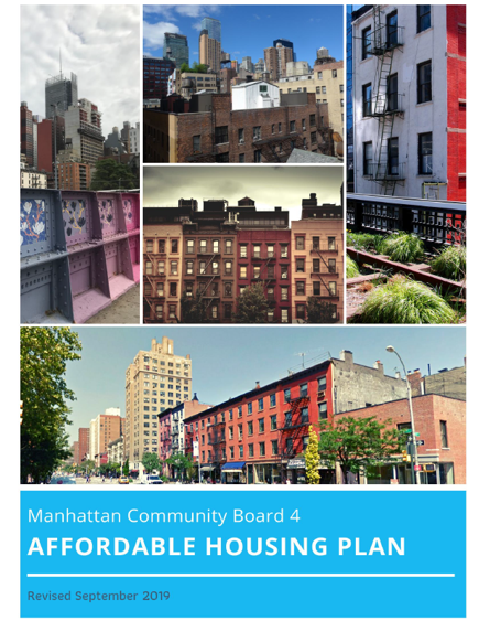 Graphic of Affordable Housing Plan front cover.
